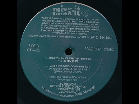 Cameron Paul's Streetbeat (Mixx-It Vol.22 Side B1)