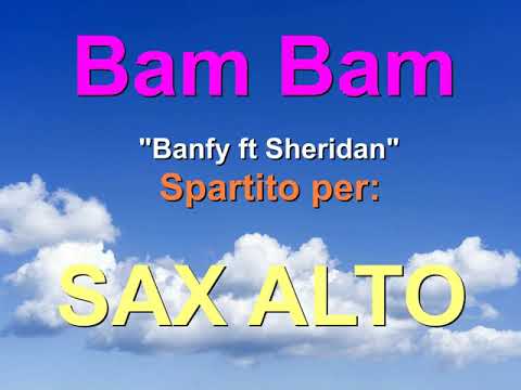 Bam Bam  - SAX ALTO