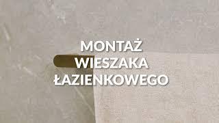 Jak zamontować wieszak na ręcznik? Instrukcja mocowania akcesoriów łazienkowych | KFA Armatura
