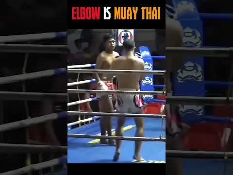 Jab → Cross → Elbow 🥊💀 | Muay Thai Combo #Shorts