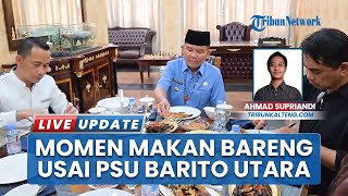 Seusai Adu Suara, Gubernur Kalteng ‘Damaikan’ Shalahuddin dan Jimmy di Meja Makan selesai PSU