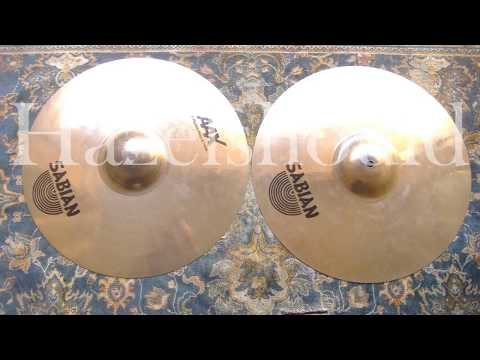 Sabian AAX X Plosion 16" Hi Hats 1396 & 1576 gs