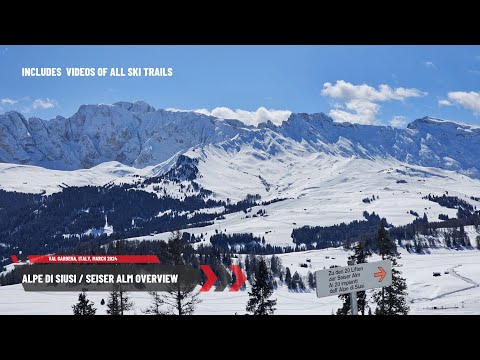 Insider look at Alpe Di Siusi / Seiser Alm- Val Gardena's best ski spot for skiers of all abilities!