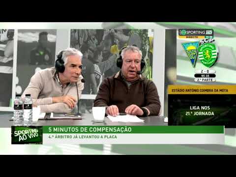 Comentadores da Sporting TV dizem que não há fora de jogo no golo do Sporting