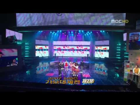 071231 - Bigbang & Wonder girls.Grease @ MBC MF