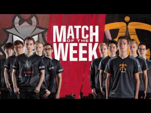 Welcome to Week 9 Day 2 of S6 EU LCS Summer 2016! Fnatic vs G2! Last day of the Split!