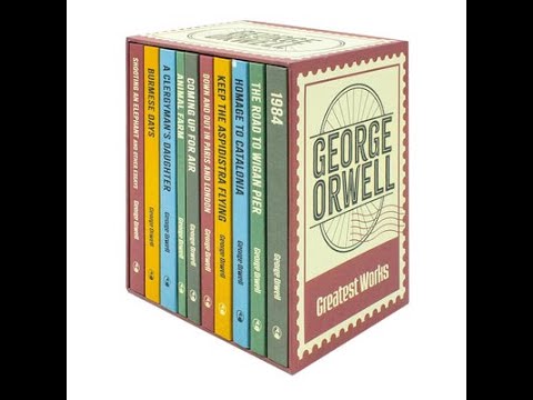 The Greatest Works Of George Orwell 10 Books Hardback Collection