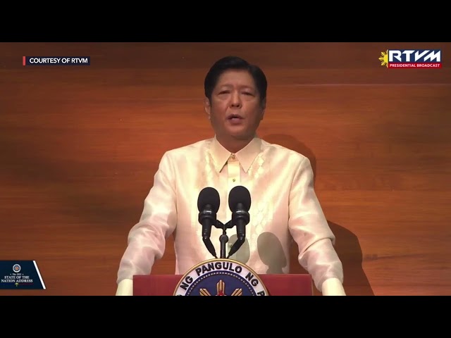 HIGHLIGHTS: President Ferdinand Marcos Jr.’s first State of the Nation Address | SONA 2022