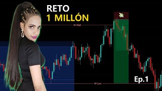 La Mejor Estrategia de Trading para Forex - RETO 1 MILLÓN |  Ep1