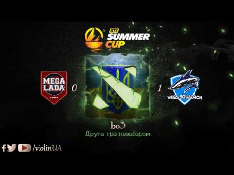 Vega Squadron vs MEGA-LADA E-sports game 2 BTS Summer Cup [українською] by violinUA