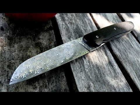 Perceval L08 Mooreiche & Damasteel (Messerkontor Exklusive)