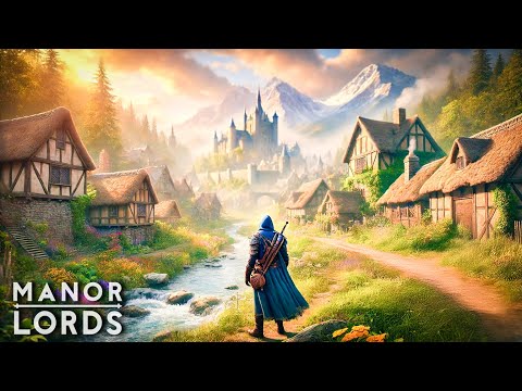 'Manor Lords' ULTRA REALISTIC Mountain Build... | Stress Relief & Relax