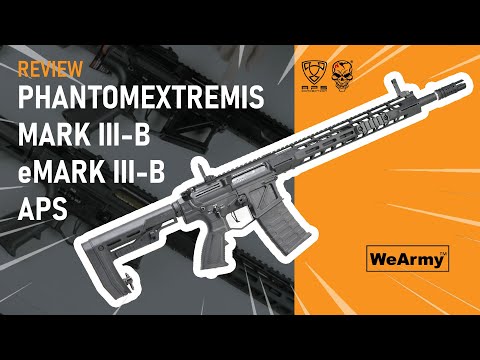 Review dos Rifles M4 APS MARK III-B e eMARK III-B - PER703  - MK9 - Série WeArmy Reviews