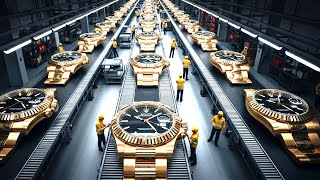 Inside the Rolex Factory: Making an 18K Gold Watch