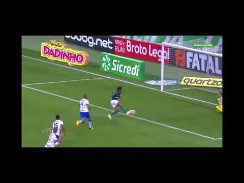 CAMPEONATO PAULISTA: PALMEIRAS 2x1 ÁGUA SANTA - GOL DE LUIZ ADRIANO