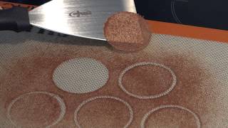 tuiles croustillantes au caramel