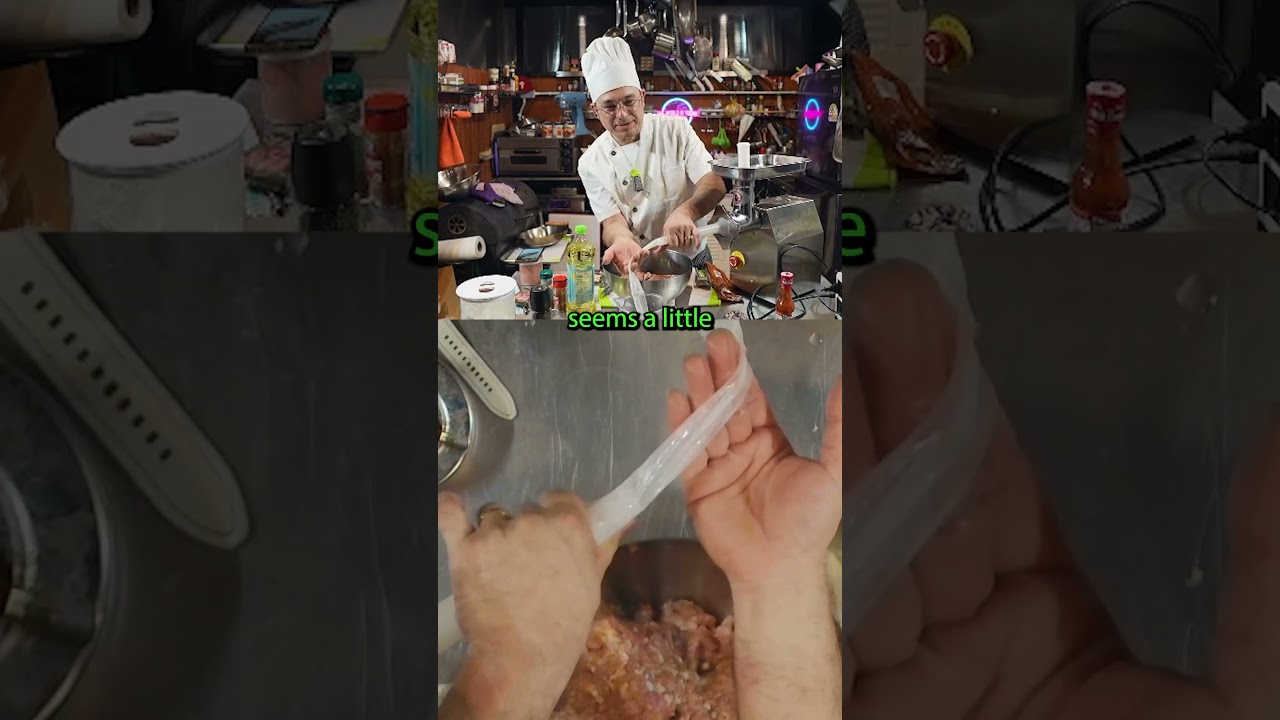 This is the weirdest sausage I’ve ever seen…