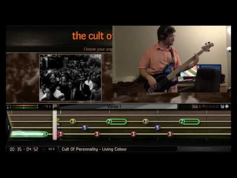 BandFuse Bass - Cult of Personality (1st Try: 81% REAL Difficulty)