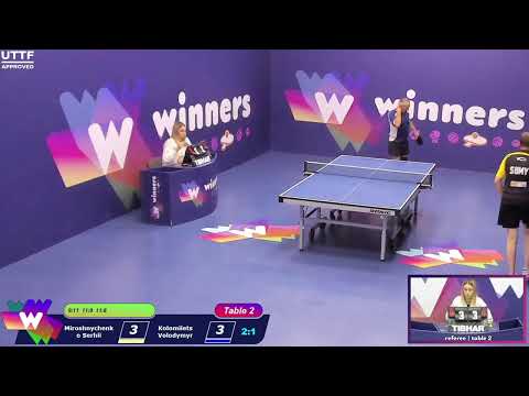 Winners League  08.09.21  Miroshnychenko Serhii - Kolomiiets Volodymyr 15:00