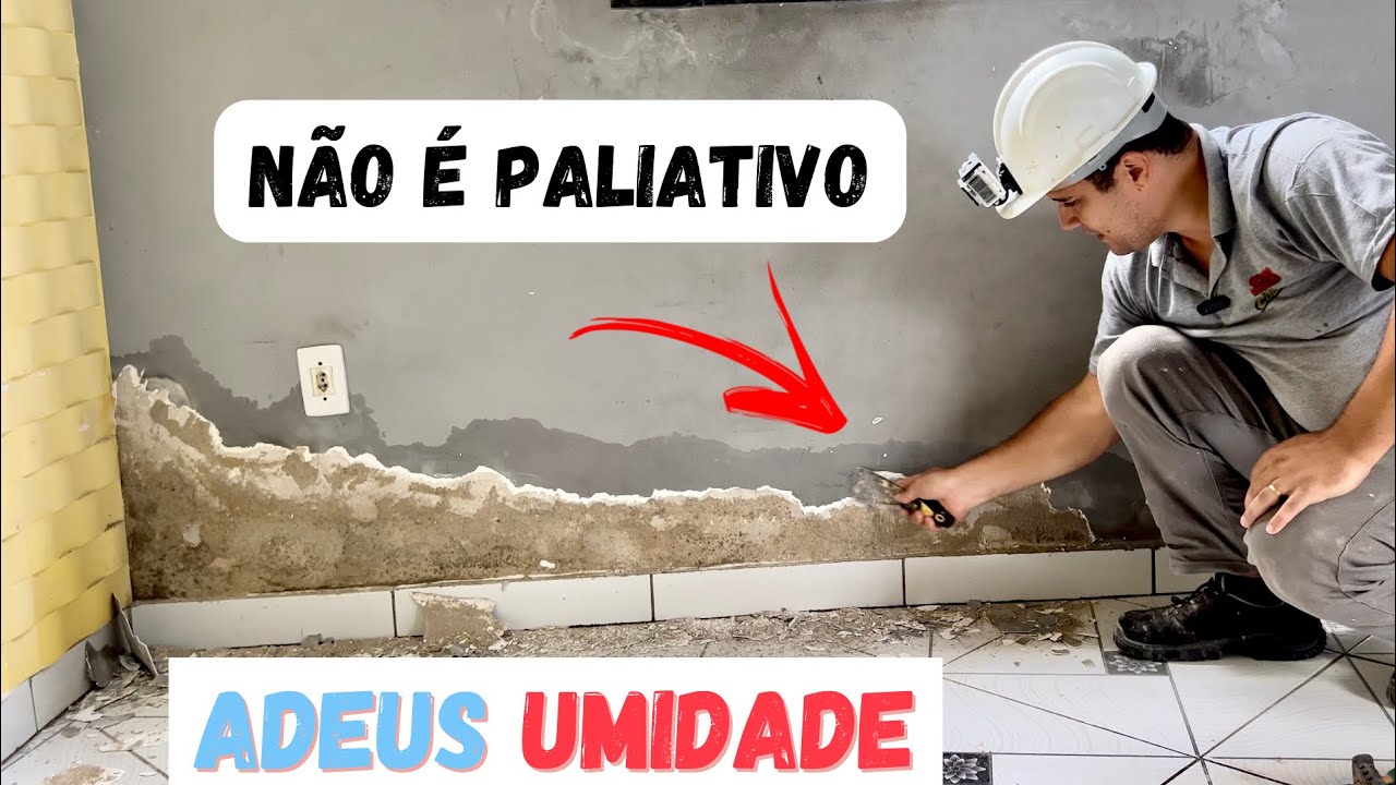 VEJA QUE IDEIA BRILHANTE ADEUS UMIDADE NA PAREDE ESSE MÉTODO NÃO É PALIATIVO