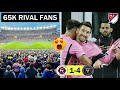 🤯Gillette Stadium 65K Rival Fans Reaction to Messi's 2 Magical Goals vs New England!