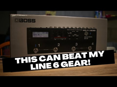 I Think This BEATS My Line 6 Pedals (Boss MS-3 Multi Effects Switcher)