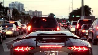 preview picture of video 'DMC Lamborghini Aventador LP900 with Loud Exhaust cruising in Miami'