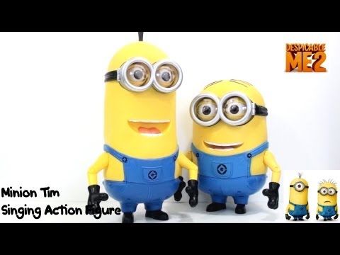 Video Review of the Despicable Me 2: Minion Tim Singing Action Figure