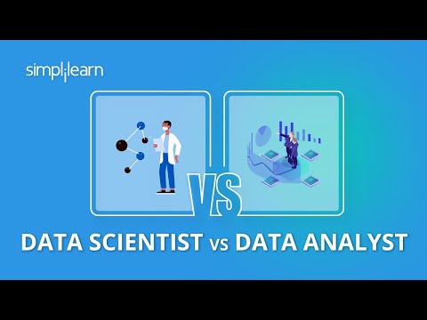 Data Scientist vs Data Analyst | Difference Between Data Scientist And Data Analyst | Simplilearn