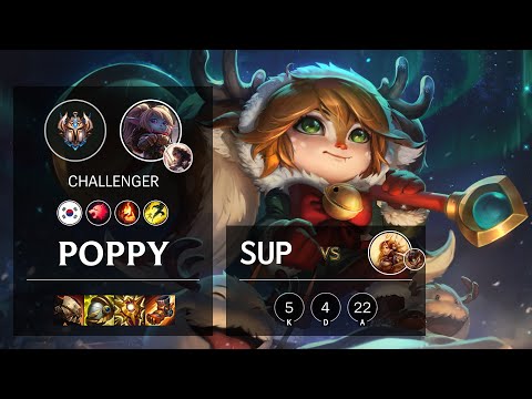 Poppy Support vs Leona - KR Challenger Patch 11.15