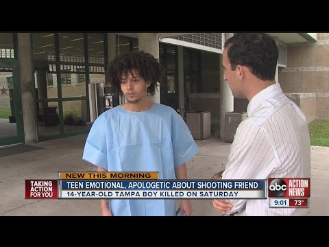 Tampa teen apologizes for killing 14-year-old friend