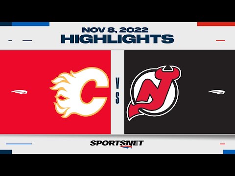 NHL Highlights | Flames vs. Devils - November 8, 2022