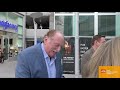 Jeffrey Jones Calls Howard The Duck A Genius Movie Outside ArcLight Cinemas In Hollywood