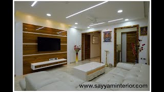 Latest luxury 4 BHK Interior Design in Ravet Pune | Best Interior Designing | by Sayyam Interiors