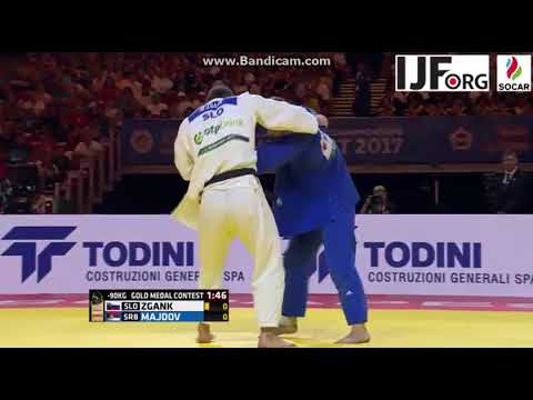 World Judo Championship 2017,Gold Medal fight -90kg, MAJDOV  (SRB)-ŽGANK (SLO)