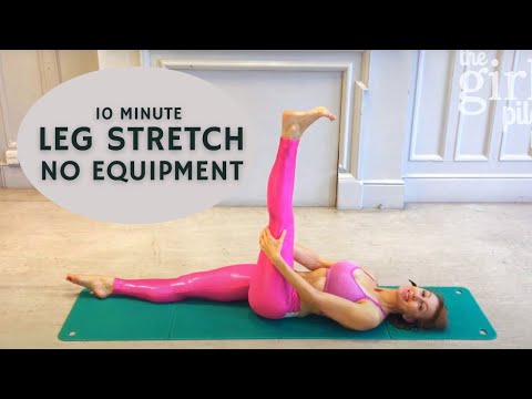 10 min Leg and Back Stretch Routine - Hamstrings, Glutes, Inner & Outer Thigh & Lower Back