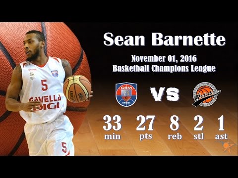 2016.11.01 Sean Barnette vs. Avtodor Saratov
