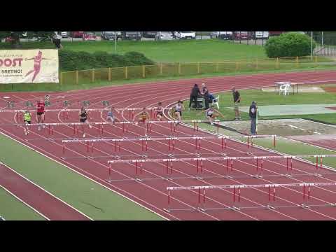 100m prepone [Ž], 3 skupine - Kup Hrvatske/Ekipno prvenstvo Hrvatske za juniore i juniorke 2024