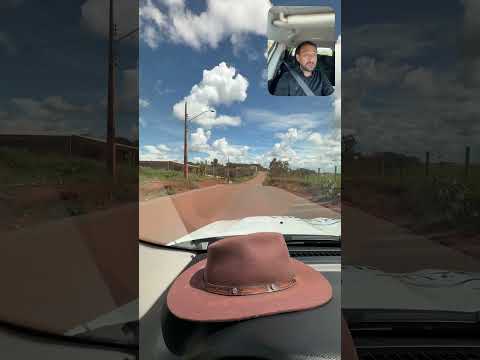 Estrada do Posto Medalhão onde temos acesso aos condomínios do lago Corumbá IV em Alexânia GO