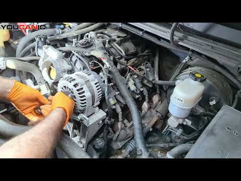 How to Replace Alternator on 2007-2013 Chevy Silverado & GMC Sierra