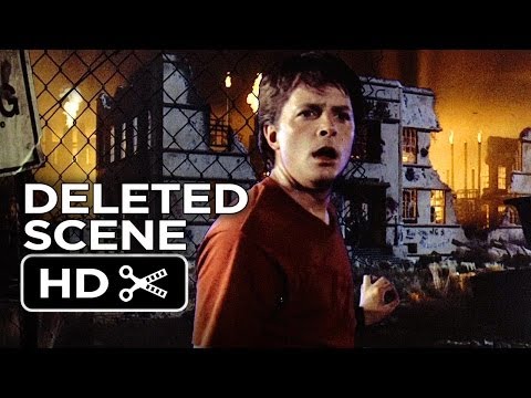 Back To The Future Part II Deleted Scene - Burned Out High School (1989) Movie HD