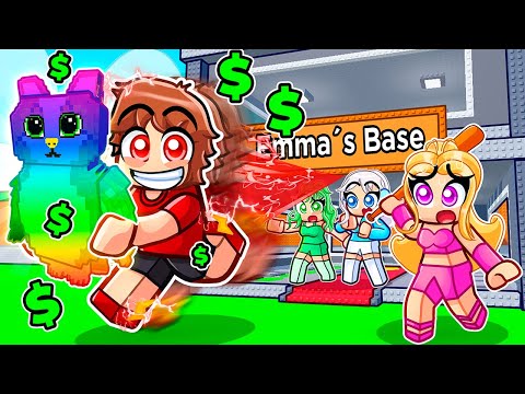 Steal A Brainrot But I Have 5X SPEED When Stealing...