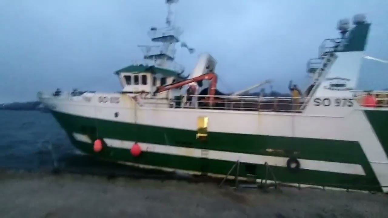 Cel mai mare trauler cu coregon din Irlanda