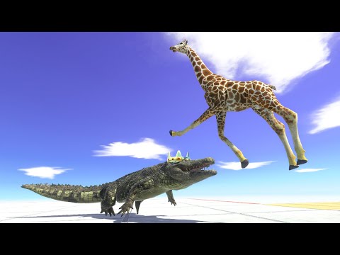 Mammals Invaders attack King Purussaurus - Animal Revolt Battle Simulator
