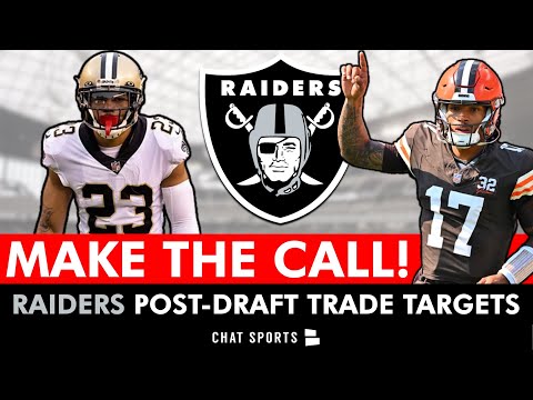 Raiders Trade Rumors: 10 NFL Trade Candidates Las Vegas Could Target After The 2024 NFL Draft
