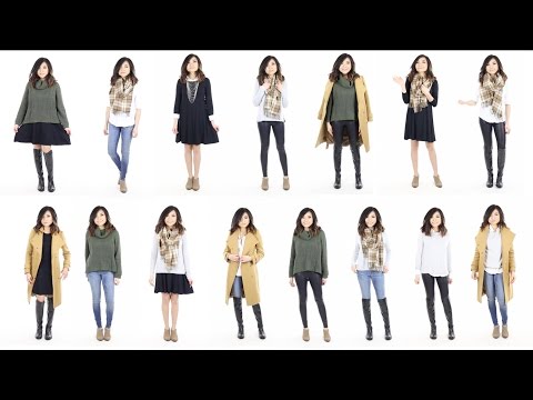 10 Pieces = 15 Looks | Winter Capsule Wardrobe Minimalist | Miss Louie