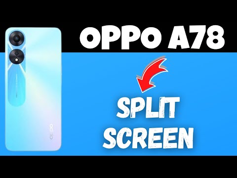 OPPO A78 How To Split Screen || Enable split screen