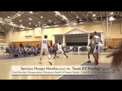 RPS Championship (9th Grade) -Serious Hoops Hawks vs. Team KY Prodigy - 5/21/17 @ 3:10 pm