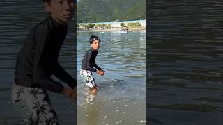 夏の思い出2026short② 海とバスケ