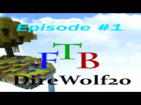 Feed The Beast Direwolf20 Let's Play EP#1